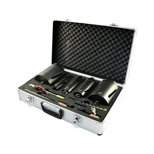 5PCE DIAMOND CORE DRILL BIT SET ABRACS