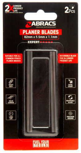 82mm REVERSIBLE TCT PLANER BLADES ABRACS