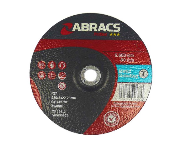 100mm x 6.0mm x 16mm DPC METAL GRINDING DISC PROFLEX