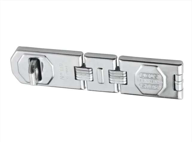 110/195 Hinged Hasp & Staple Carded 195mm
