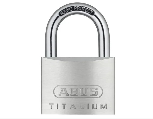64TI/60mm TITALIUM Padlock Carded