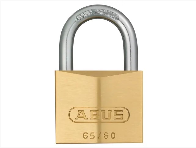 65/60mm Brass Padlock Carded