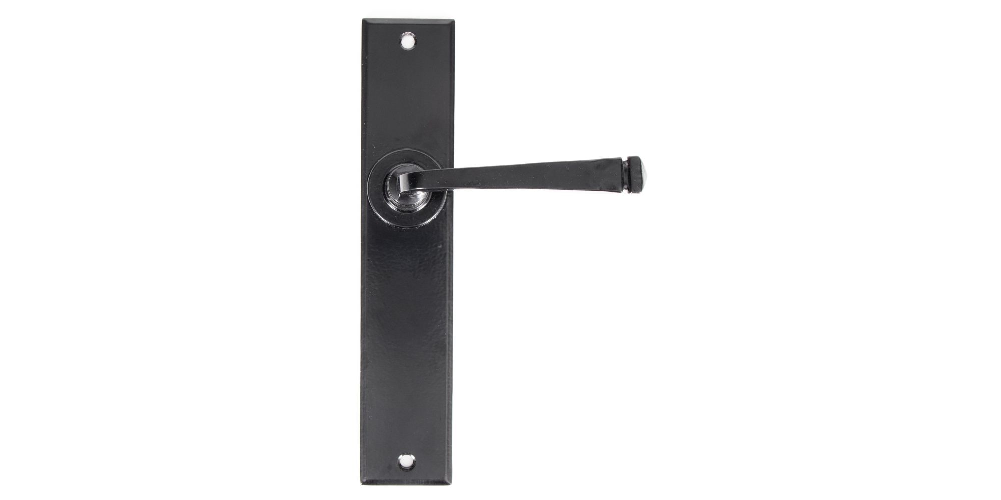 Black Large Avon Lever Latch Set