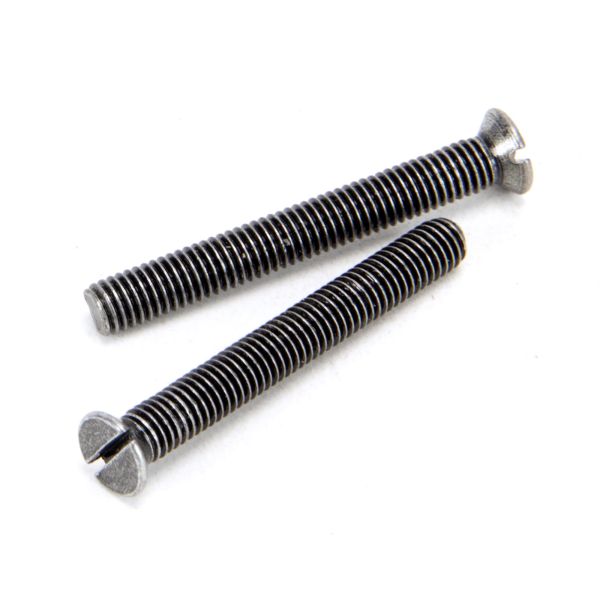 Pewter M5 x 40mm Male Screws (2)