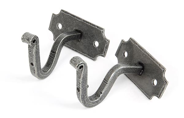 33736 - Pewter Mounting Bracket (pair)