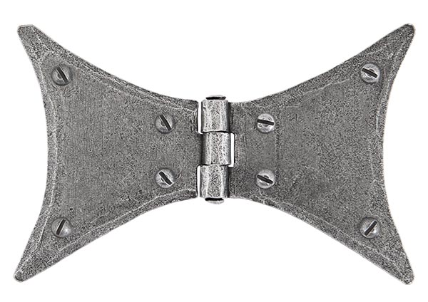 Pewter 5" Butterfly Hinge (pair)