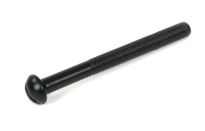 Black M5 x 50mm Male Screw (1)