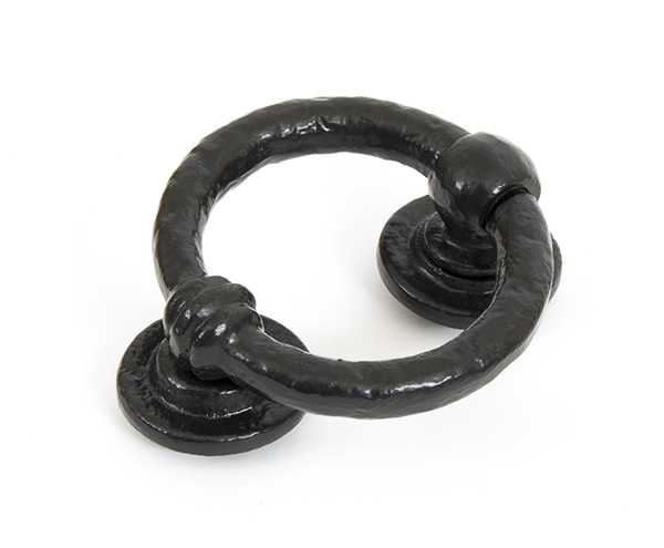 33869 - Black 4" Ring Door Knocker