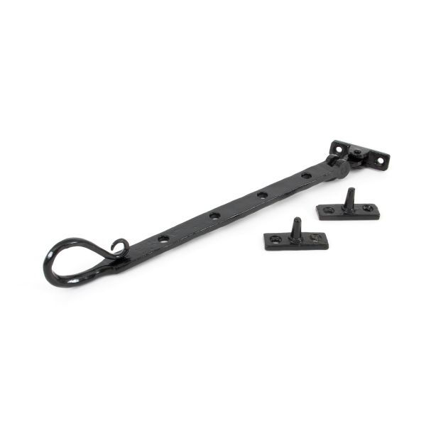 Black 10" Shepherd's Crook Stay