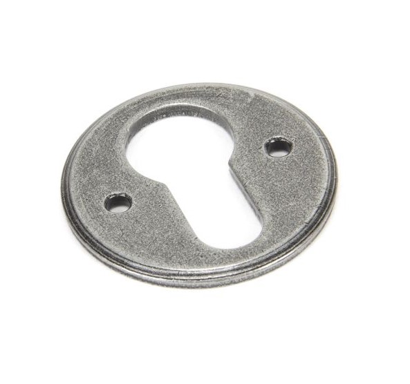 Pewter Regency Euro Escutcheon