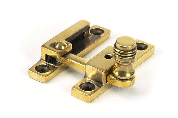 Aged Brass Prestbury Quadrant Fastener - Narrow
