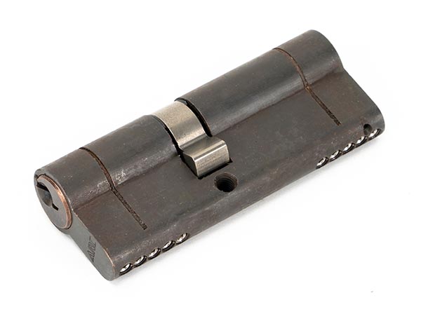 Aged Bronze 35/45 5pin Euro Cylinder KA