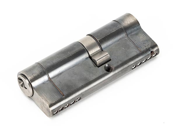 Pewter 35/45 5pin Euro Cylinder KA