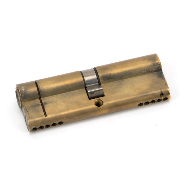 45839 - Aged Brass 45/45 5pin Euro Cylinder KA