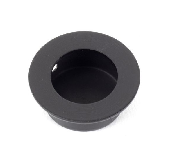 Black 30mm  Small Flush Pull
