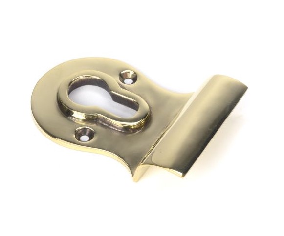 Aged Brass Euro Door Pull