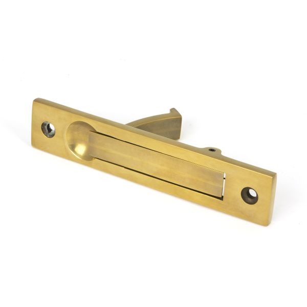 Aged Brass 125mm x 25mm Edge Pull