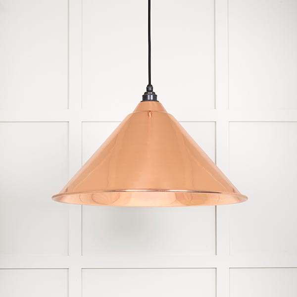 49503S - Smooth Copper Hockley Pendant