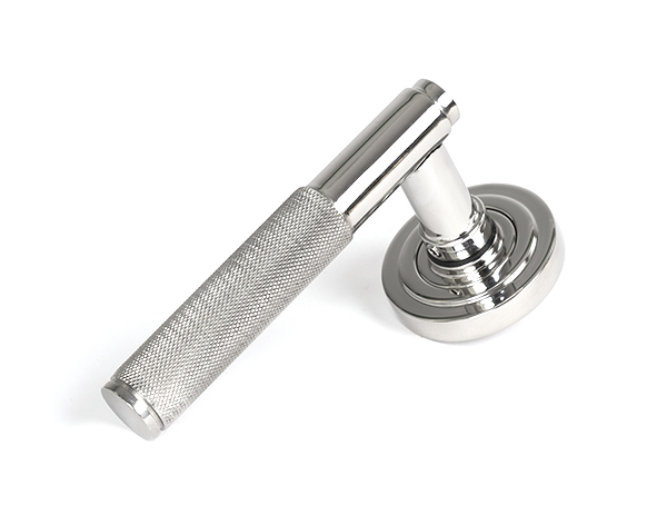 49845 - Polished Marine SS (316) Brompton Lever on Rose Set (Art Deco)