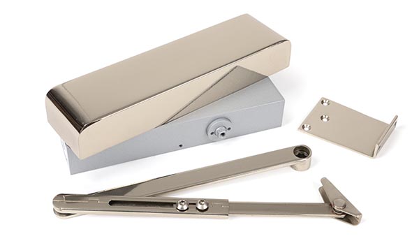 50111 - Polished Nickel Size 2-5 Door Closer & Cover