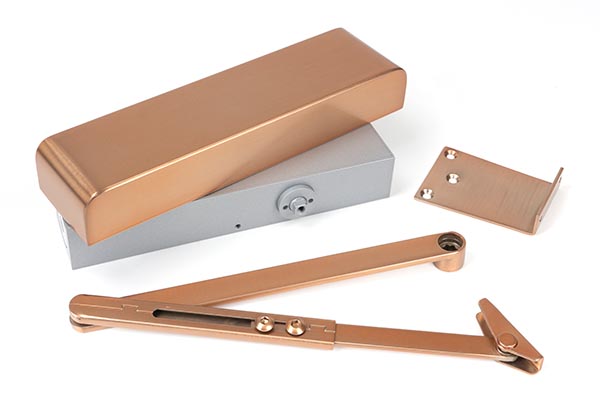 50112 - Polished Bronze Size 2-5 Door Closer & Cover