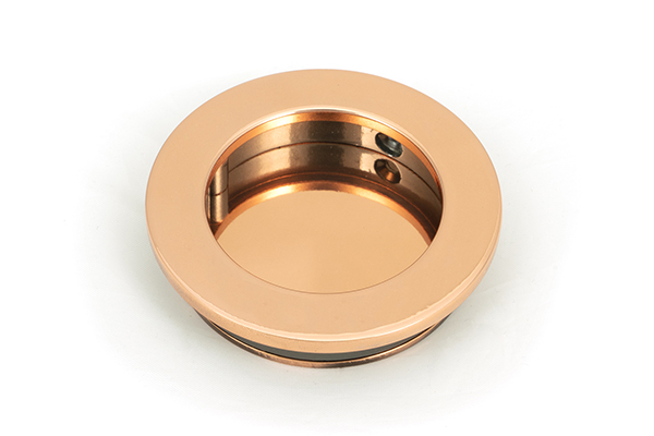 50144 - Polished Bronze 60mm Plain Round Pull