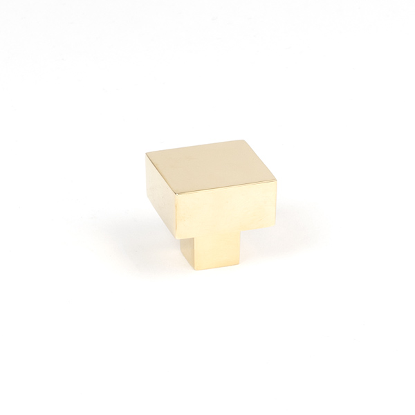 Polished Brass Albers Cabinet Knob - 25mm