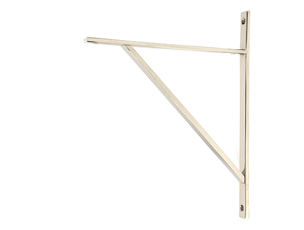 51161 - Polished Nickel Chalfont Shelf Bracket (314mm x 250mm)