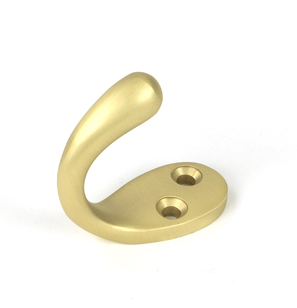 51306 - Satin Brass Celtic Single Robe Hook