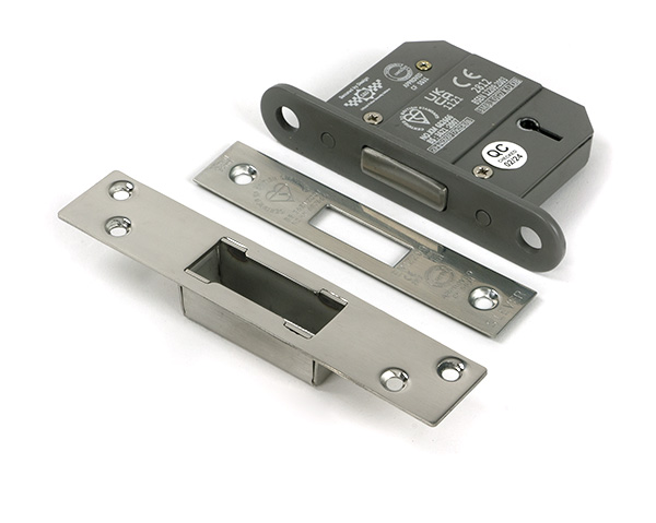 Polished SS 2 1/2" 5 Lever BS Dead Lock