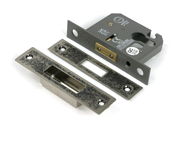 51446 - Pewter 2 1/2" Euro Profile Dead Lock