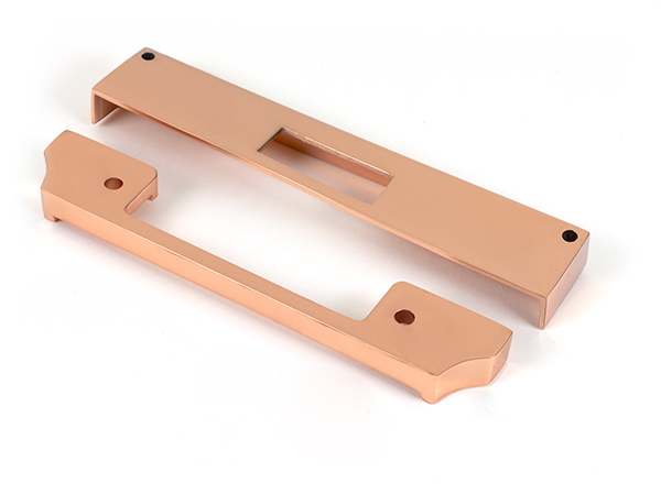 Polished Bronze 1/2" Rebate Kit for Euro Dead Lock