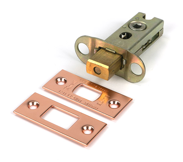 Polished Bronze 2 1/2" Heavy Duty Tubular Deadbolt