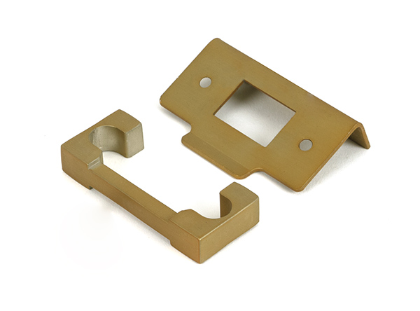 Satin Brass 1/2" Rebate Kit for Heavy Duty Latch