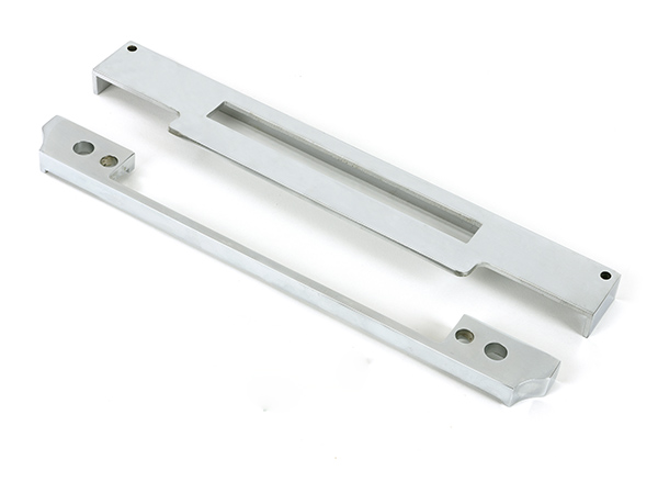 Polished Chrome 1/2" Rebate Kit for Euro Din Sash Lock