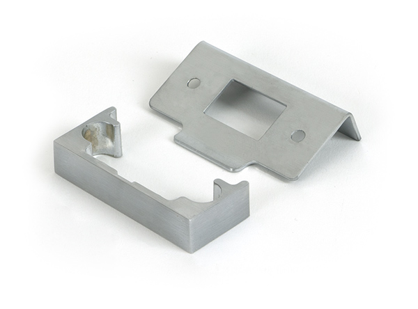 Satin Chrome 1/2" Rebate Kit for Tubular Mortice Latch