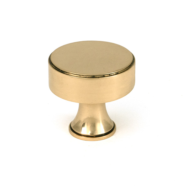 51889 - Polished Bronze Scully Cabinet Knob - 32mm
