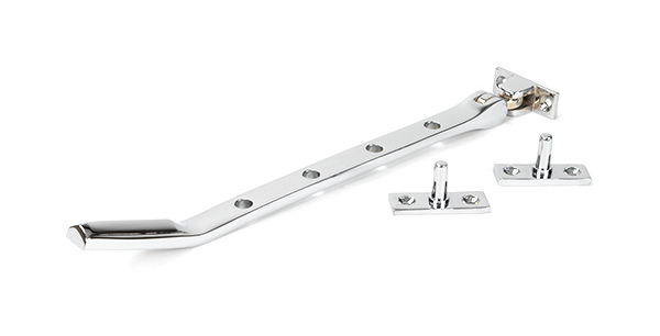 Polished Chrome Art Deco 10" Stay