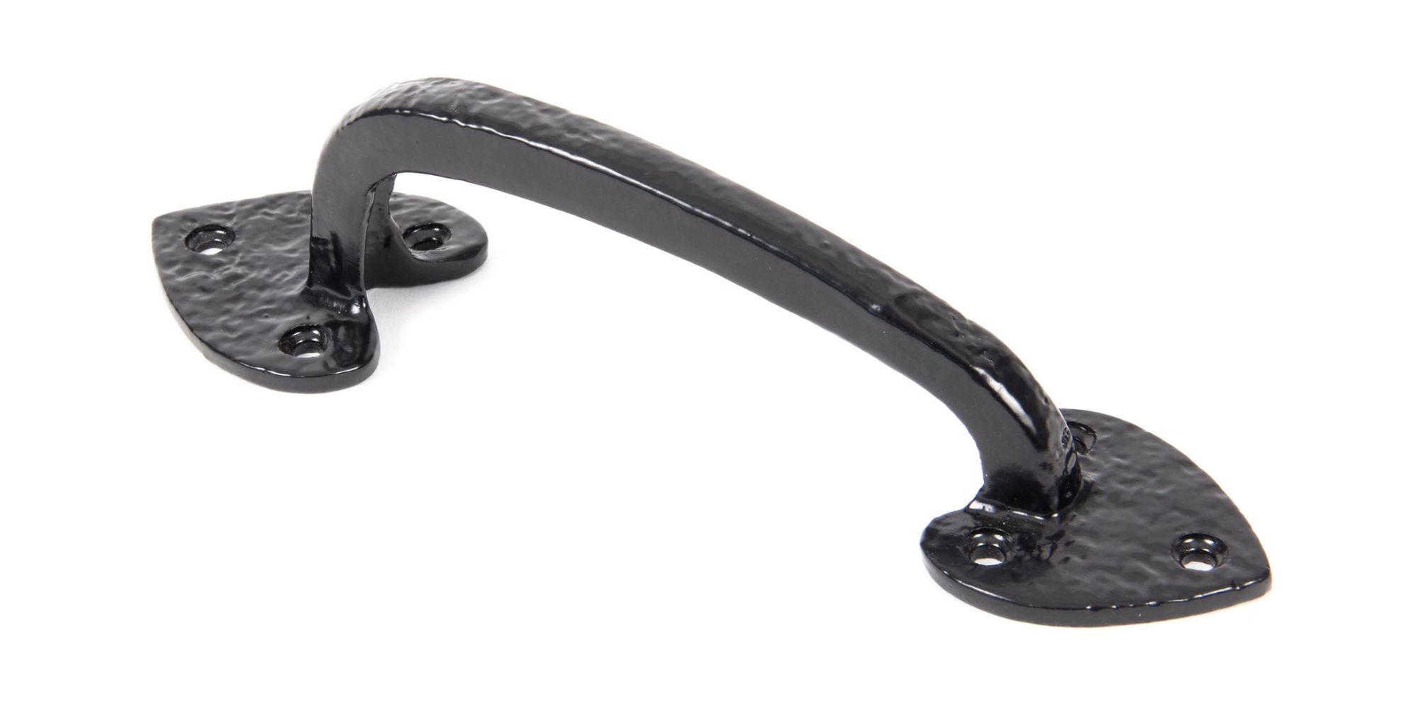 Black Cast 8" Gothic Pull Handle