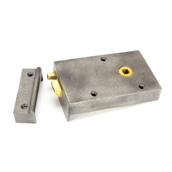 Iron Right Hand Bathroom Latch