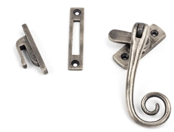 Antique Pewter Monkeytail Fastener