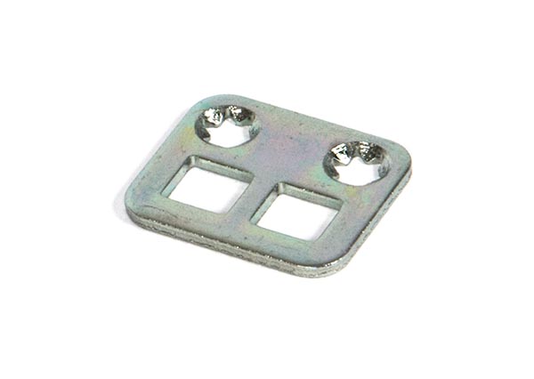 90254 - BZP Excal - Flat Plate Shoot Bolt Keep