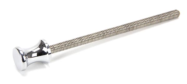 Polished Chrome ended SS M6 110mm Threaded Bar