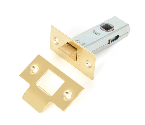91078 - Electro Brassed 2 1/2" Tubular Mortice Latch