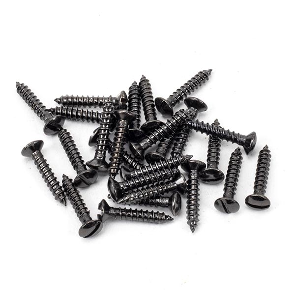 Dark Stainless Steel 4x3/4" Countersunk Raised Head Screw (25)