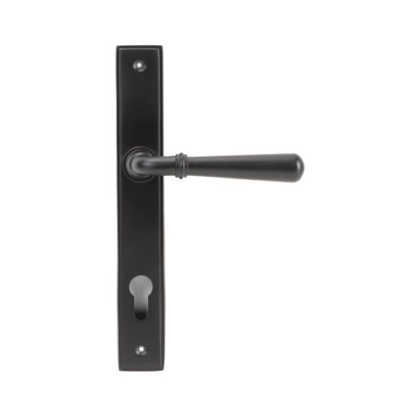 Aged Bronze Newbury Slimline Lever Espag. Lock Set