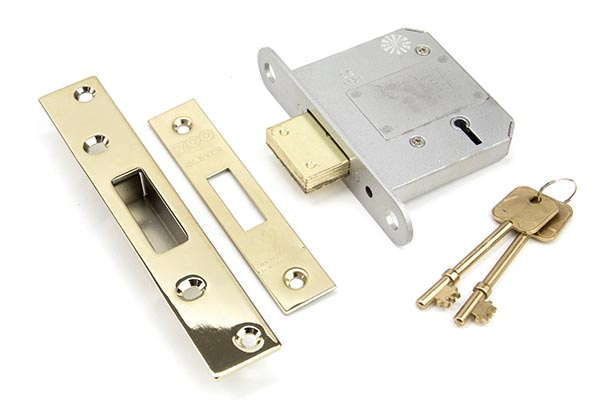 PVD 3" 5 Lever BS Deadlock