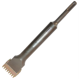 40mm (1 1/2") SDS SCUTCH COMB CHISEL HOLDER & BIT ARMEG