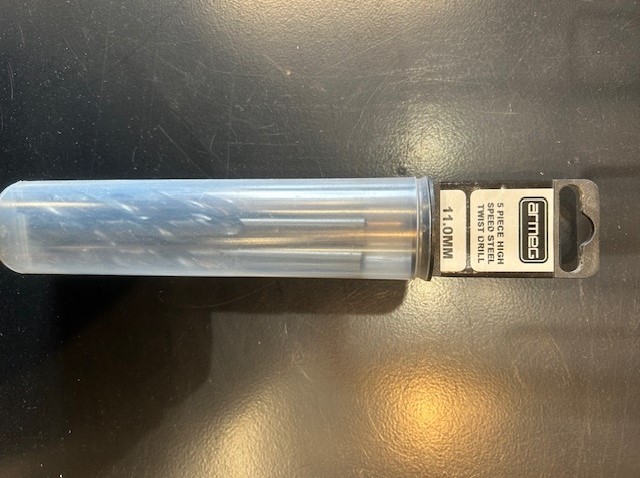 11.0mm HSS DRILL BIT PACK 5 ARMEG