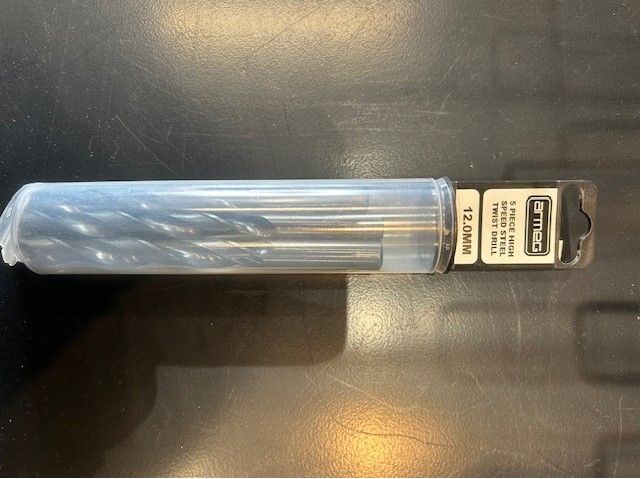 12.0mm HSS DRILL BIT PACK 5 ARMEG